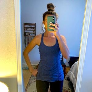 EUC flattering Beyond Yoga tank